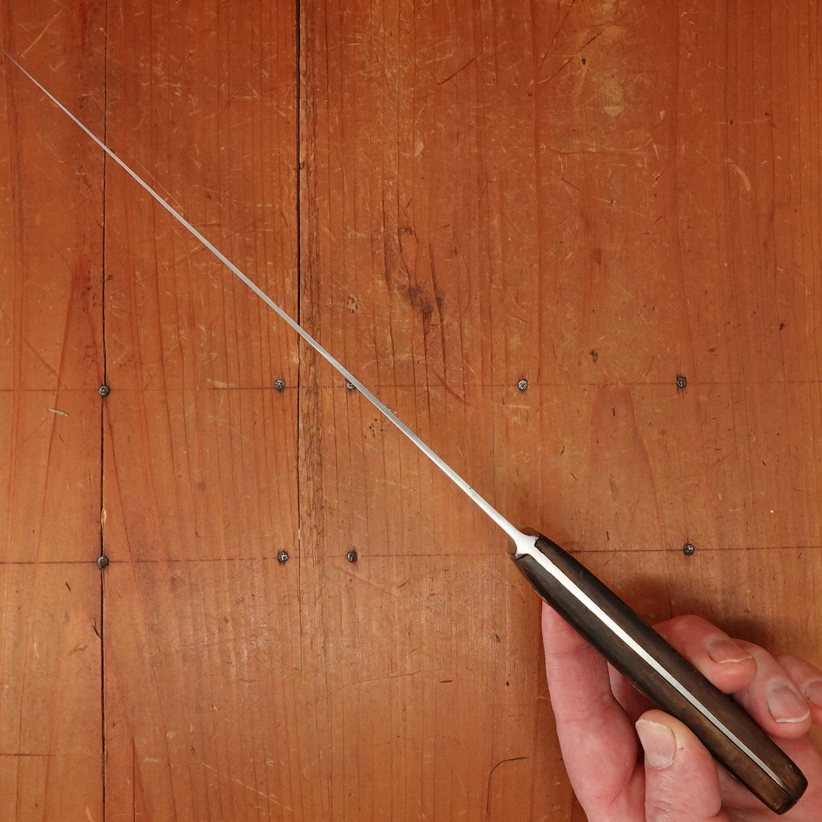 Ed Wusthof (Pre-Classic) 8.25" Forged Stainless Slicer Solingen 1950s-60s