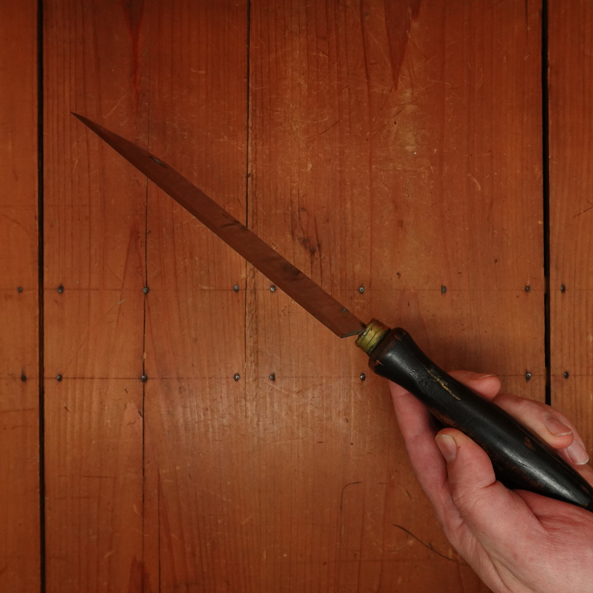 Blombach 6 1/2" Cleaver Carbon Steel 16.3 oz Germany 1920s?