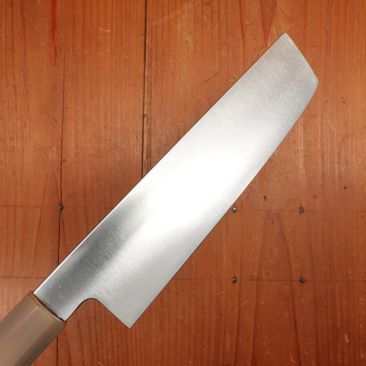 #4 Bernal Cutlery First Run Black Label 165mm Wa-Nakiri 52100 Octagonal Ho/Blonde Horn Handle