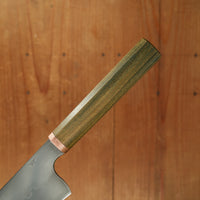 Rolin Knives Honyaki 210mm Gyuto W2 Carbon Argentine Lignum Vitae with Saya