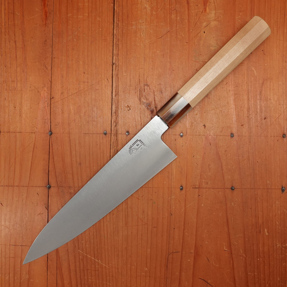 #2 Bernal Cutlery First Run Black Label 210mm Wa-Gyuto 52100Octagonal Ho/Blonde Horn Handle