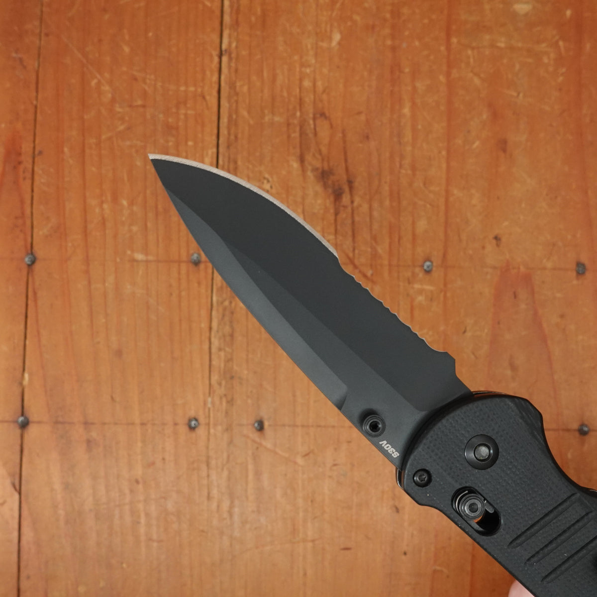Benchmade 917SBK Tactical Triage CPM-S30V Stainless Steel AXIS Lock G10 Handle