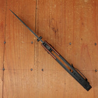 Benchmade 15080BK-04 Crooked River Clip Point MagnaCut Burnt Copper Black Micarta