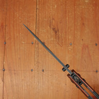 Benchmade 15080BK-04 Crooked River Clip Point MagnaCut Burnt Copper Black Micarta