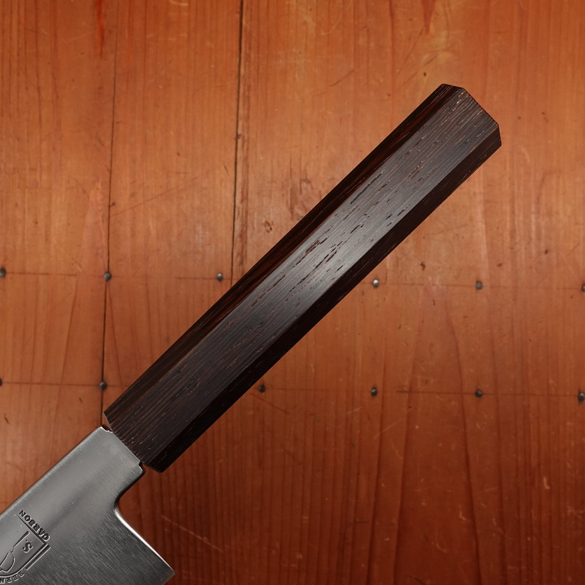 #7 Bernal Cutlery First Run 'Black Label' 165mm Wa-Nakiri 52100 Large Octagonal Wenge Handle