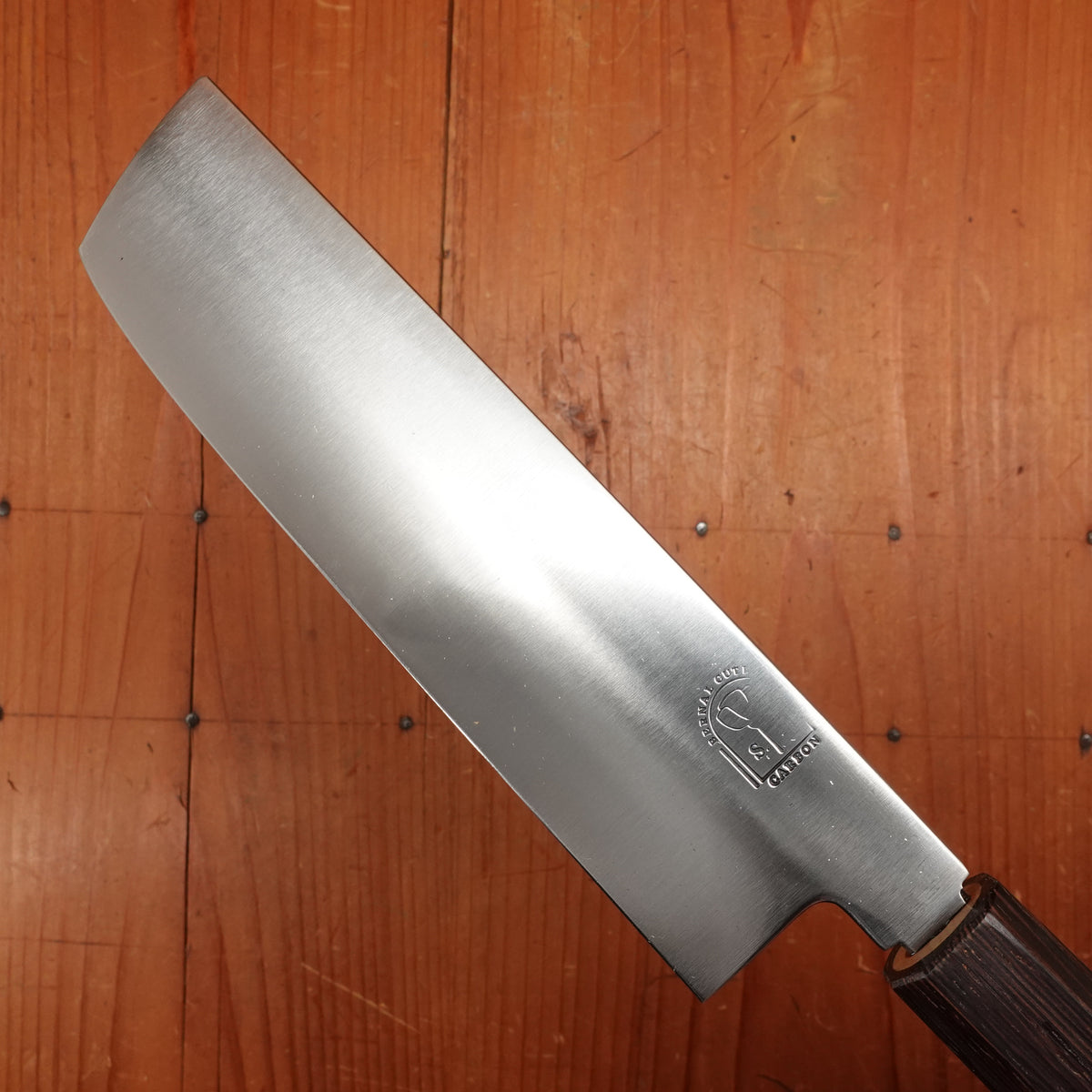 #7 Bernal Cutlery First Run 'Black Label' 165mm Wa-Nakiri 52100 Large Octagonal Wenge Handle