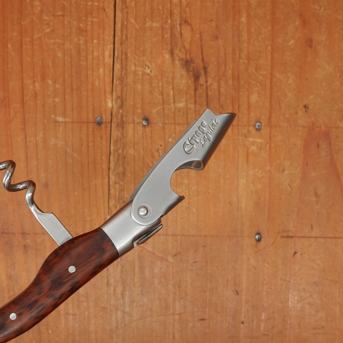 André Verdier Laguiole Cepage Wine Key - Two Bolster Amourette