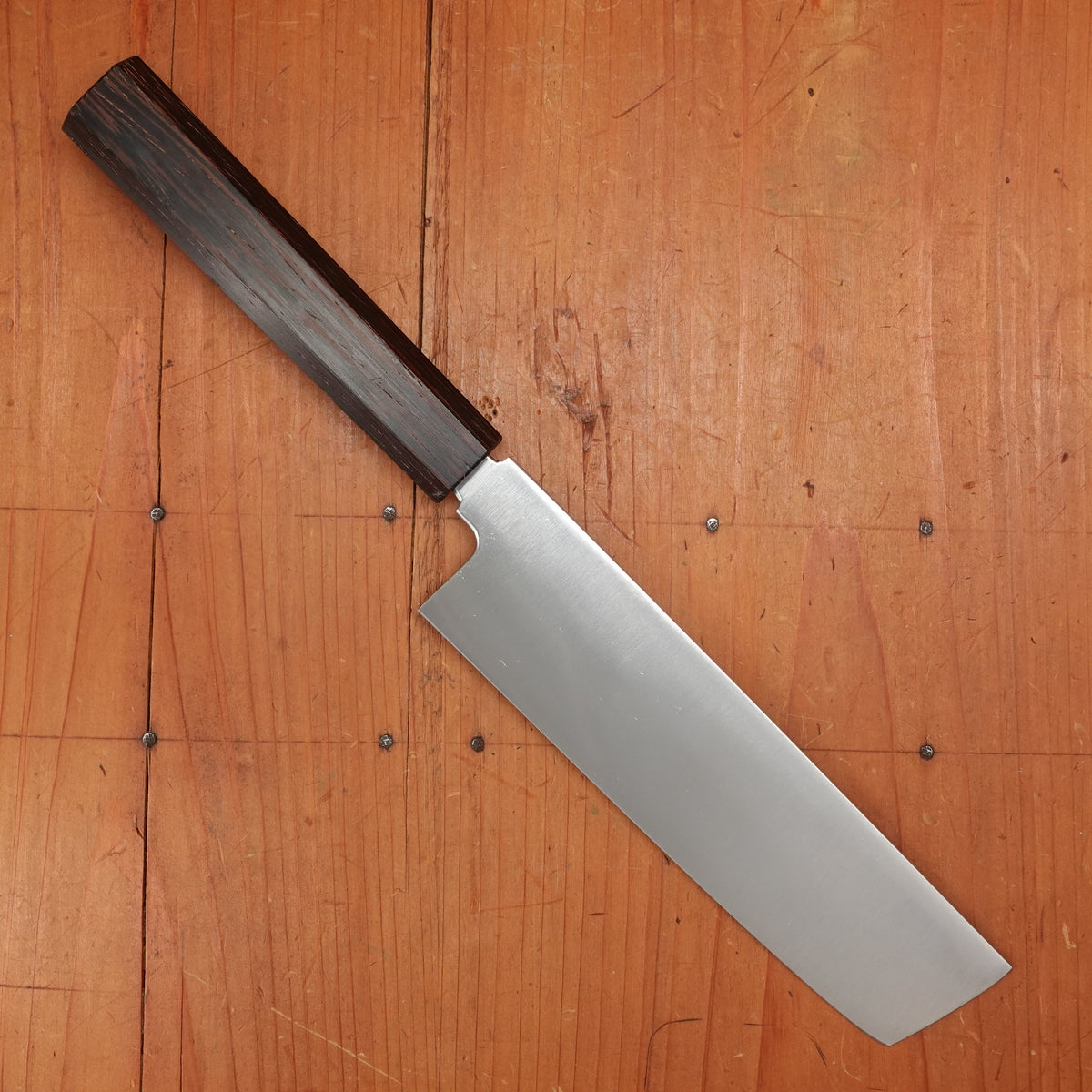 #8 Bernal Cutlery First Run Black Label 165mm Wa-Nakiri 52100 Octagonal Wenge Handle