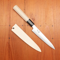 Ashi Hamono Ginga 150mm Wa Petty Swedish Stainless with Saya