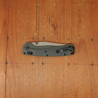 Benchmade 15536TN-02 Taggedout Clip Point ELMAX™ AXIS Lock Deep Olive Grivory Handle