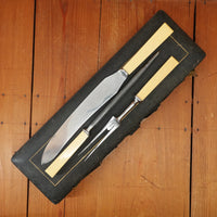 Southern & Richardson Carving Set Shear Steel & Celluloid In Box Sheffield 1920s