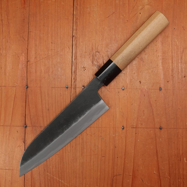 Trade In Tsukasa Hinoura 165mm Santoku Shirogami 2 Kurouchi