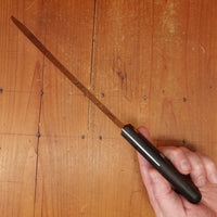 Dexter Superstainless 8" Narrow Bullnose Mirror Polished Hollow-ground Stainless & Rosewood 1960-80s