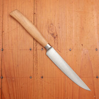 Friedr Herder Madera 4.75" Steak Knife Forged Stainless Olive 1/2 Bolster