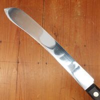 Dexter Superstainless 8" Narrow Bullnose Mirror Polished Hollow-ground Stainless & Rosewood 1960-80s