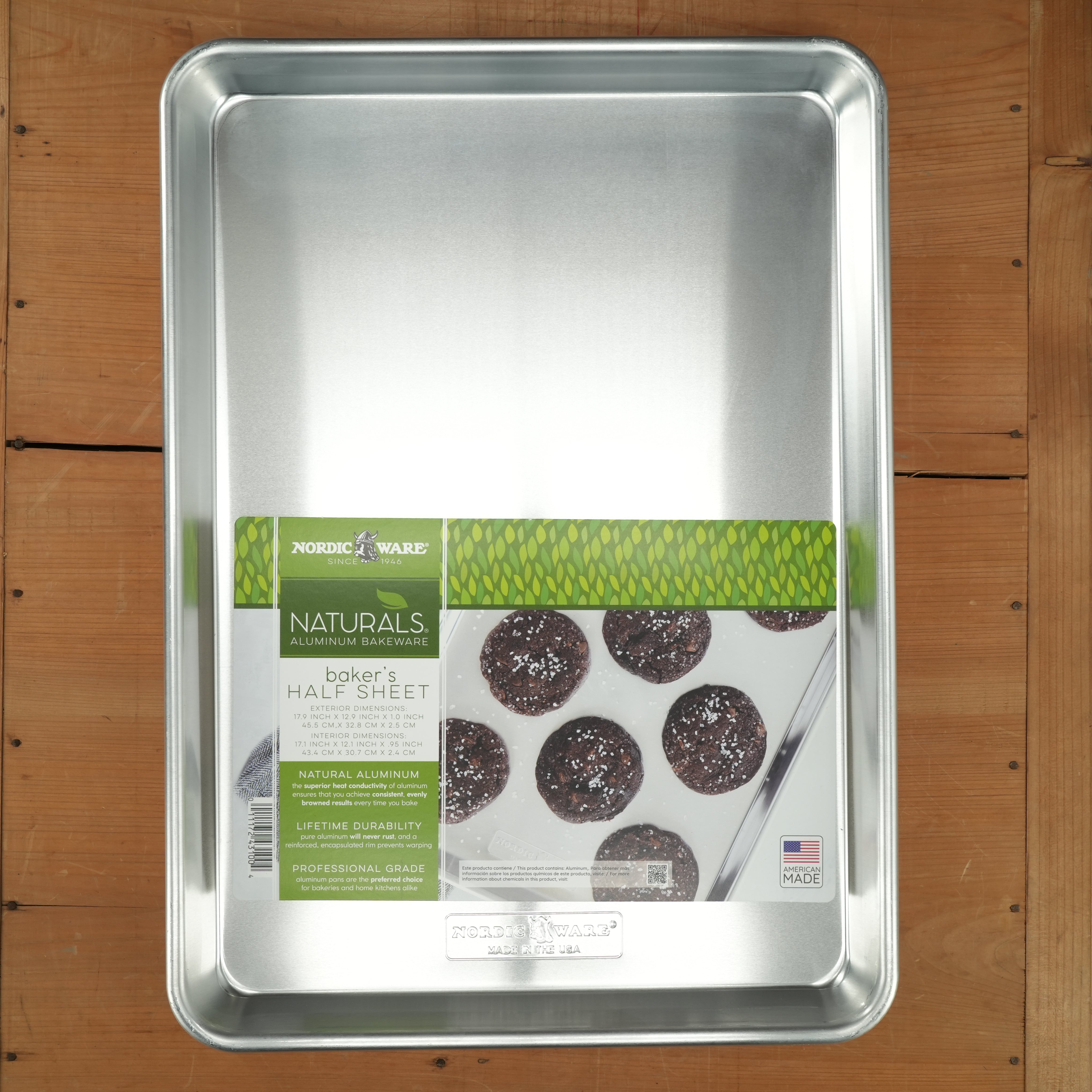 Nordic Ware Naturals Aluminum Half Sheet Pan – Bernal Cutlery