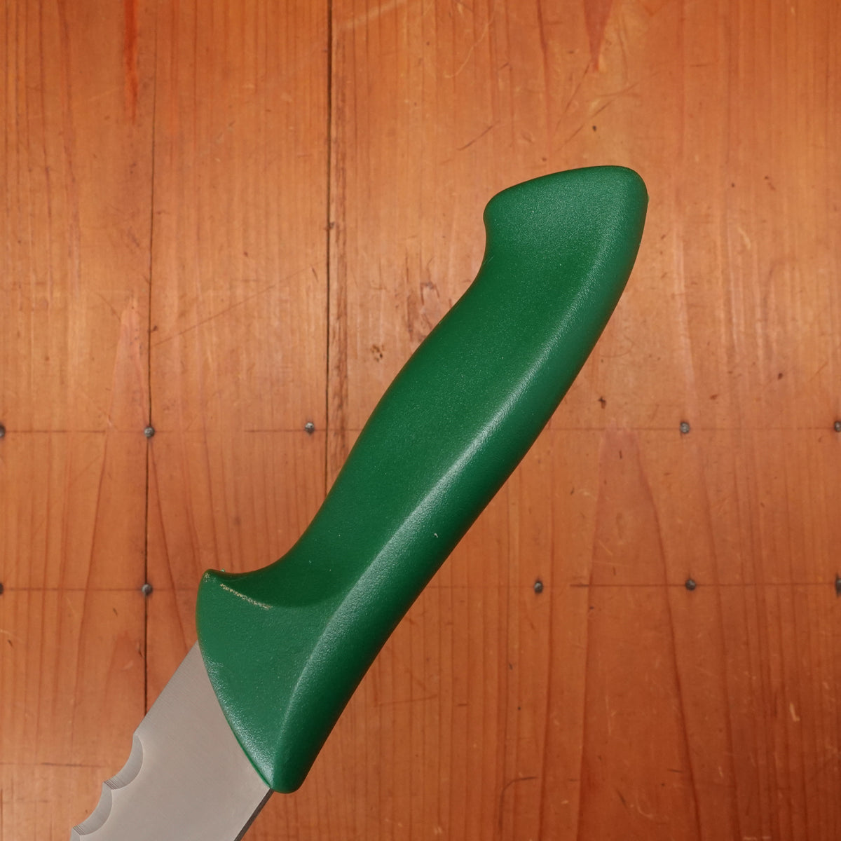 Friedr Herder Don Carlos 8.25” Serrated Butcher Utility Knife Stainless Green