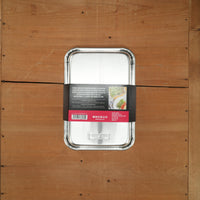 Nordic Ware Naturals Aluminum Personal Size Burger Grill/Prep Trays - 2 Pieces