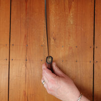 New Old Stock Konosuke Sakai Keiai NT 210mm Gyuto Stainless Black Damascus Oct Ebony Handle