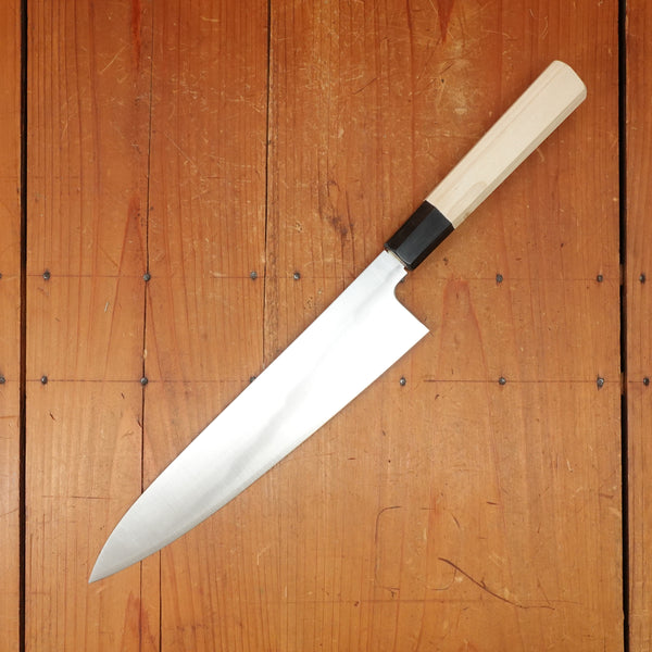 New Old Stock Konosuke GS (pre GS+) 240mm Gyuto Oct Ho Horn