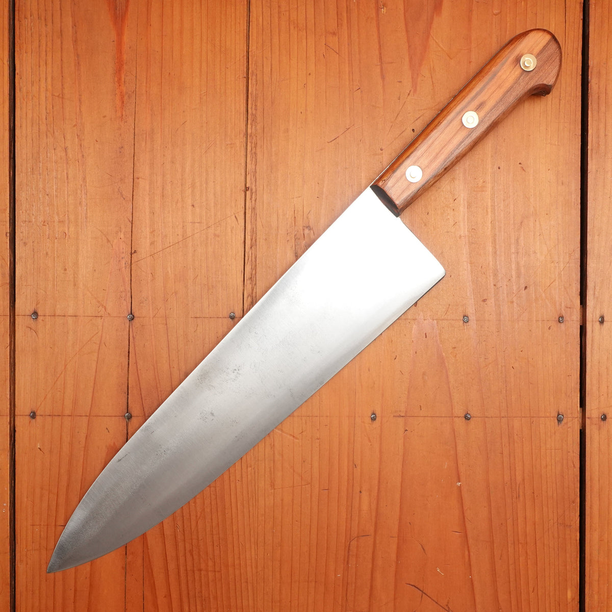 New Old Stock La Suprema 11.5" Chef Knife Carbon Italy ~1960s