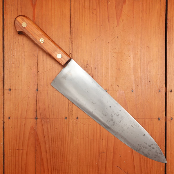 New Old Stock La Suprema 11.5" Chef Knife Carbon Italy ~1960s