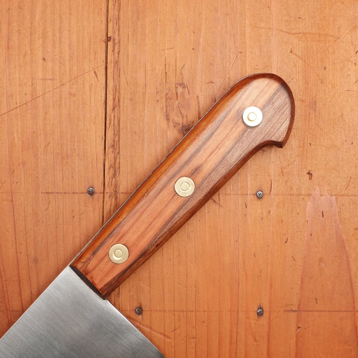 New Old Stock La Suprema 11.5" Chef Knife Carbon Italy ~1960s