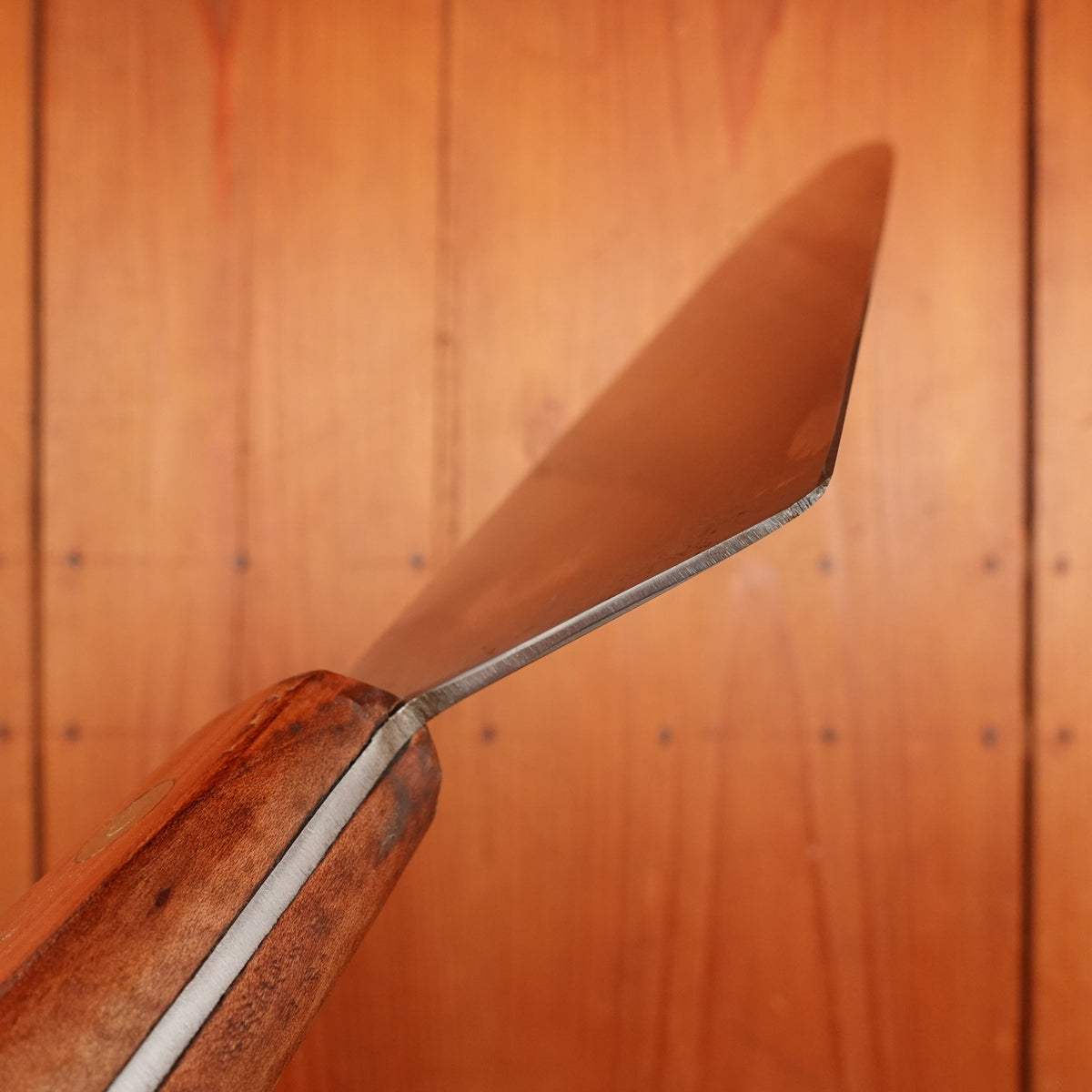 New Old Stock La Suprema 11.5" Chef Knife Carbon Italy ~1960s