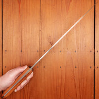 New Old Stock La Suprema 11.5" Chef Knife Carbon Italy ~1960s