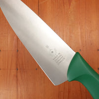 Friedr Herder Don Carlos 8.5” Wide Chef Knife Stainless Green