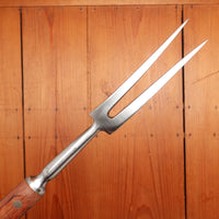 Dexter 22 1/4" XXL Forged Fork Carbon Steel & Rosewood 1950-70s