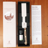 Windmühlenmesser Series 1922 4.5" Office Knife Carbon Walnut Handle