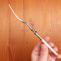 Kirk's Matz Genuine Pearl Snail Fork England Oysters Cheeseboard Tinned Fish Etc