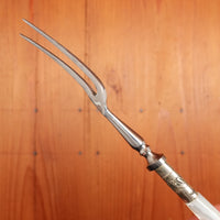 Kirk's Matz Genuine Pearl Snail Fork England Oysters Cheeseboard Tinned Fish Etc