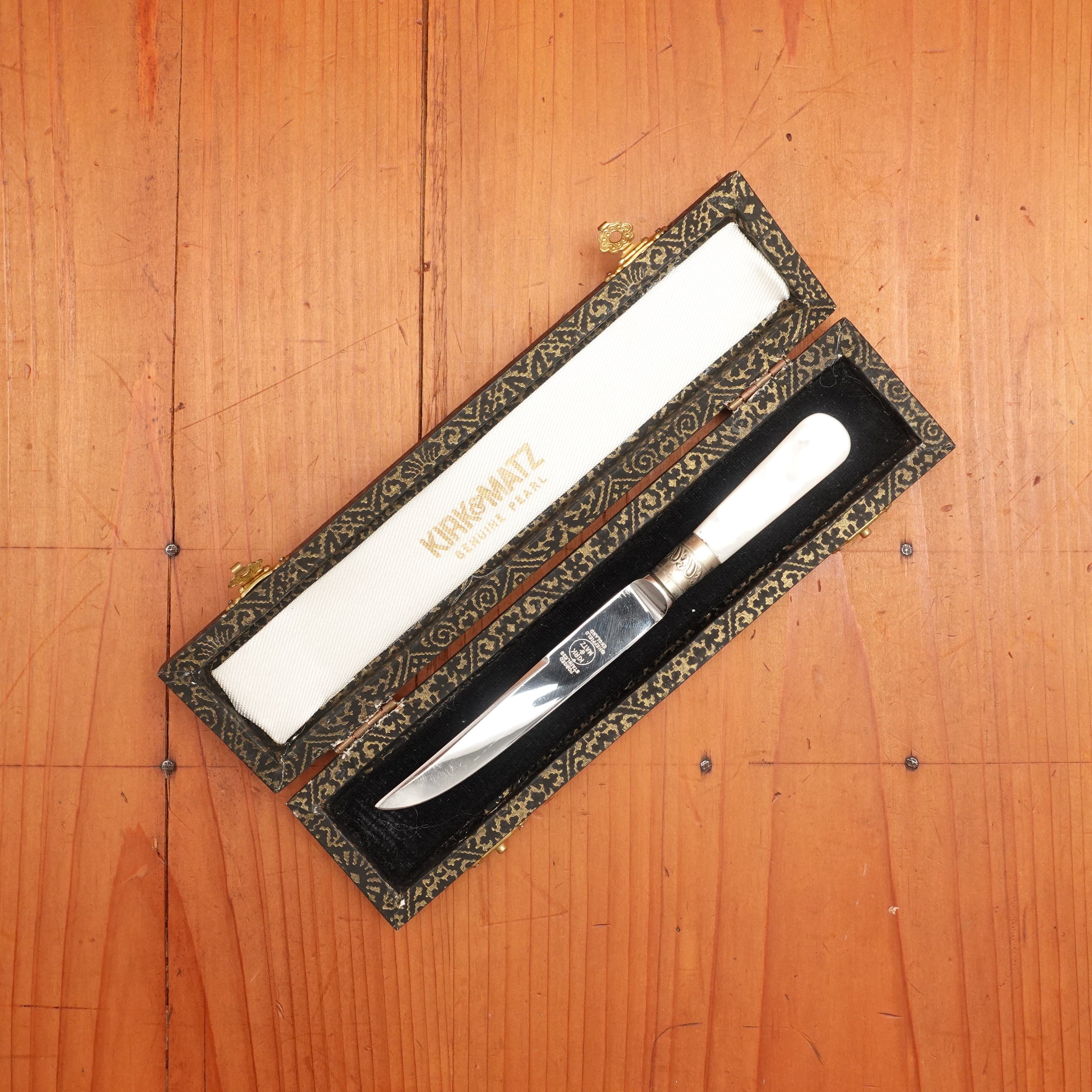 Kirk's Matz Genuine Pearl Fruit Knife England Lil' Charcuteries