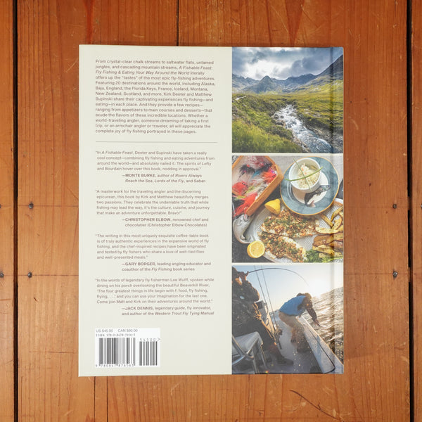 A Fishable Feast: Fly Fishing and Eating Your Way Around the World - Kirk Deeter, Matthew Supinski