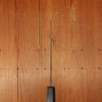 Hatsukokuro Kurogane 120mm Nakiri Iron Clad Aogami 2 Kurouchi Mono Ebony Handle