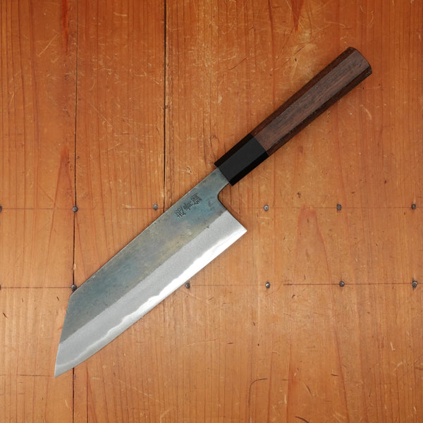 Hatsukokoro Kurosagi 180mm Bunka Aogami Super Kurouchi San Mai Walnut Handle