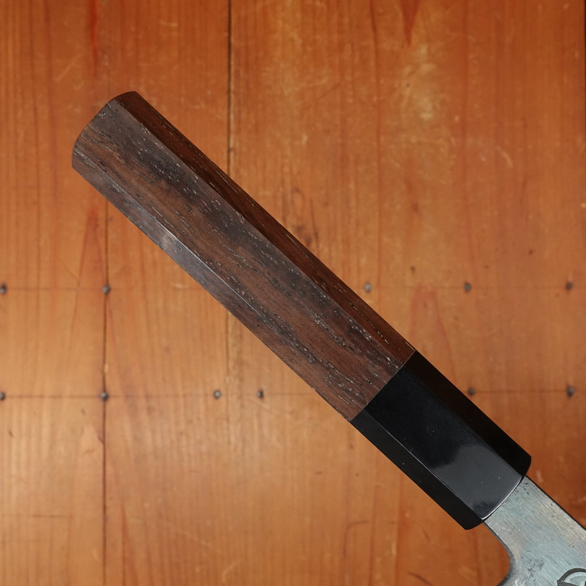 Hatsukokoro Kurosagi 180mm Bunka Aogami Super Kurouchi San Mai Walnut Handle