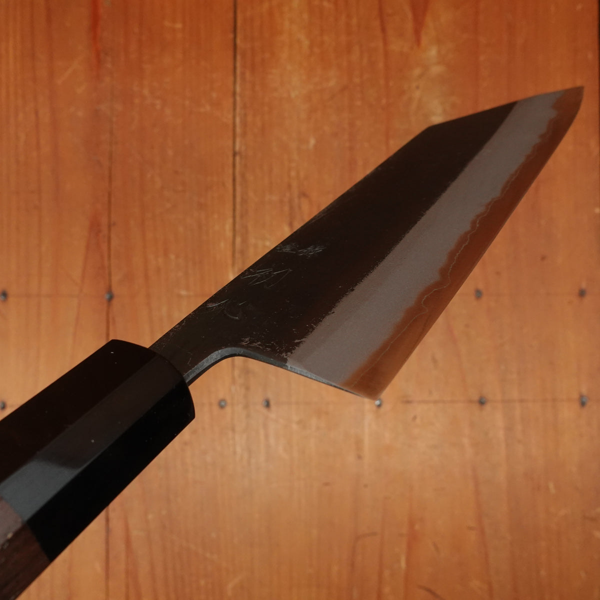 Hatsukokoro Kurosagi 180mm Bunka Aogami Super Kurouchi San Mai Walnut Handle
