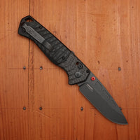 Benchmade 593BK-01 PSK Drop Point CPM-Magna-Cut AXIS Assist Carbon Fiber & Black G10 Handle