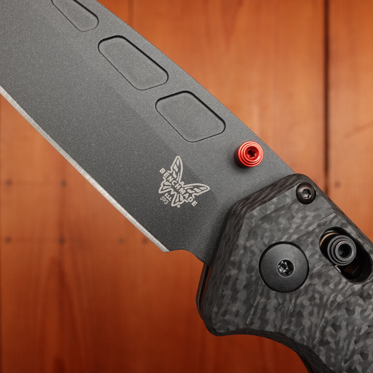 Benchmade 593BK-01 PSK Drop Point CPM-Magna-Cut AXIS Assist Carbon Fiber & Black G10 Handle