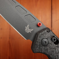 Benchmade 593BK-01 PSK Drop Point CPM-Magna-Cut AXIS Assist Carbon Fiber & Black G10 Handle