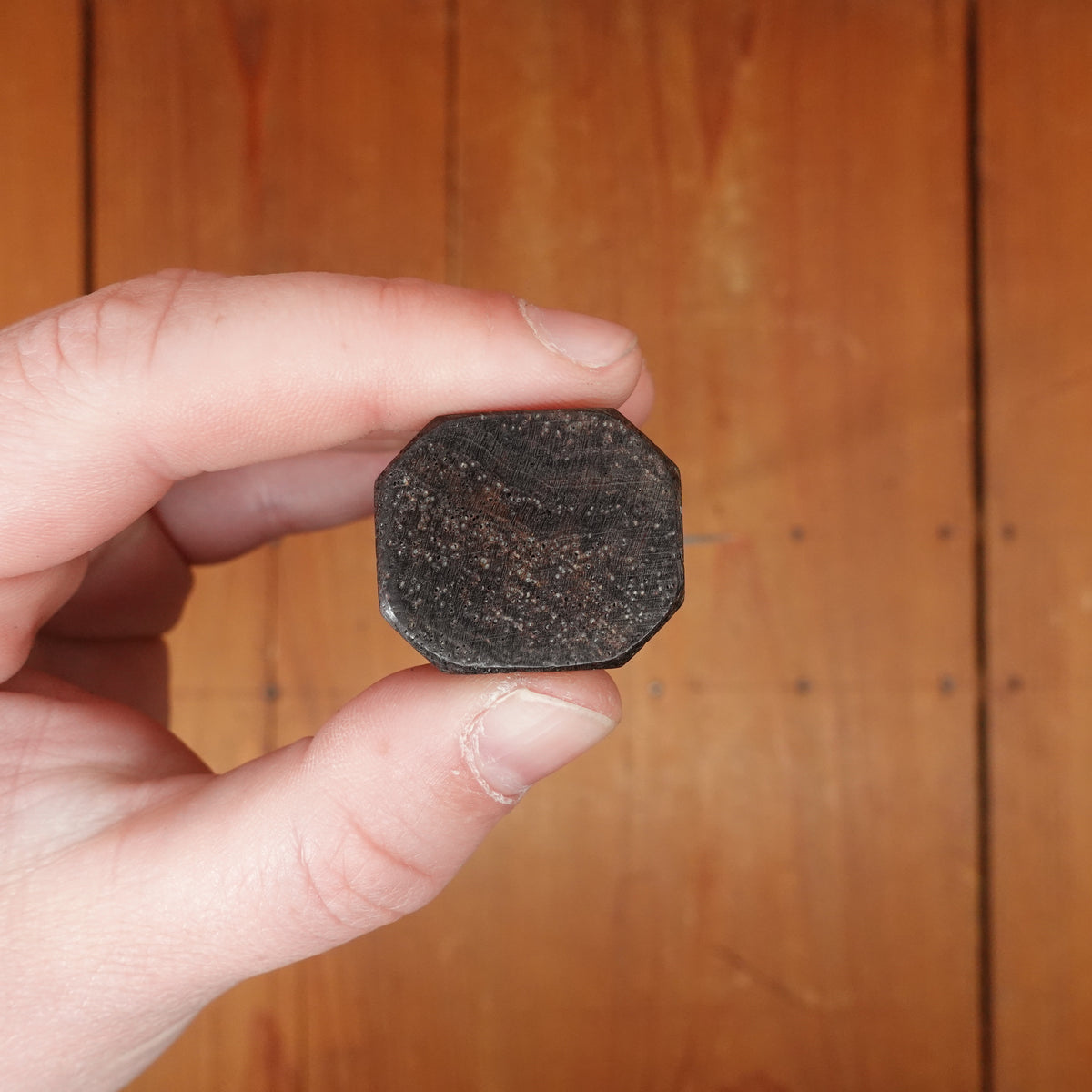 Hatsukokoro Kurosagi 165mm Santoku Aogami Super Kurouchi San Mai Walnut Handle