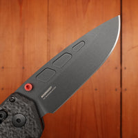 Benchmade 593BK-01 PSK Drop Point MagnaCut AXIS Assist Carbon Fiber & Black G10 Handle