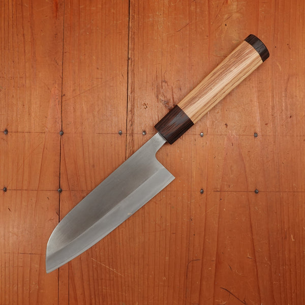 Tagai Sanjo 165mm Santoku SLD Oak and Wenge Handle