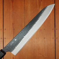 Nigara Hamono 270mm Gyuto SG2 Kurouchi Tsuchime Ebony Handle