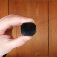 Masuda Yoshihide Kurozome 210mm Gyuto Aogami 1 Damascus Ebony with Black Buffalo Horn Handle