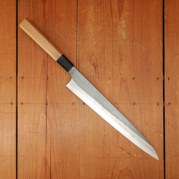 Yoshikane Hamono 270mm Sujihiki SKD Nashiji Teak Handle