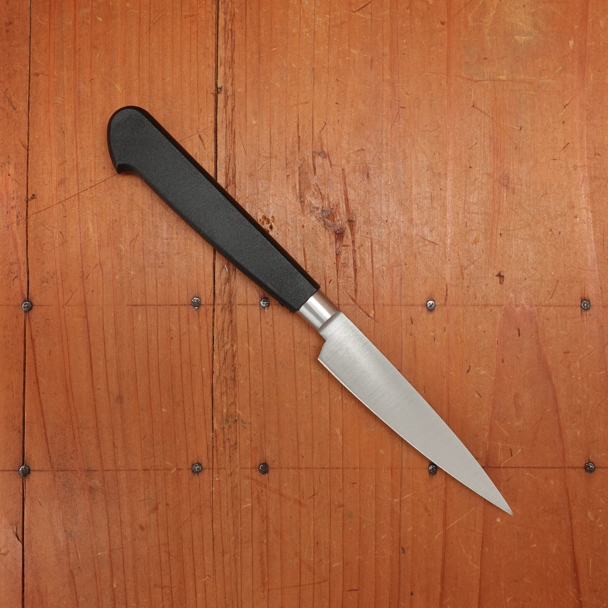 Au Nain 3.5" Paring Stainless Steel and Black Molded Handle